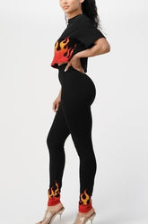 Fire Me Pant set